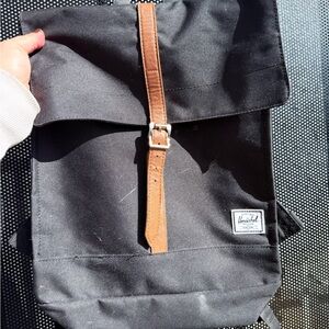 Herschel Supply Company Black and Tan Women's Backpack